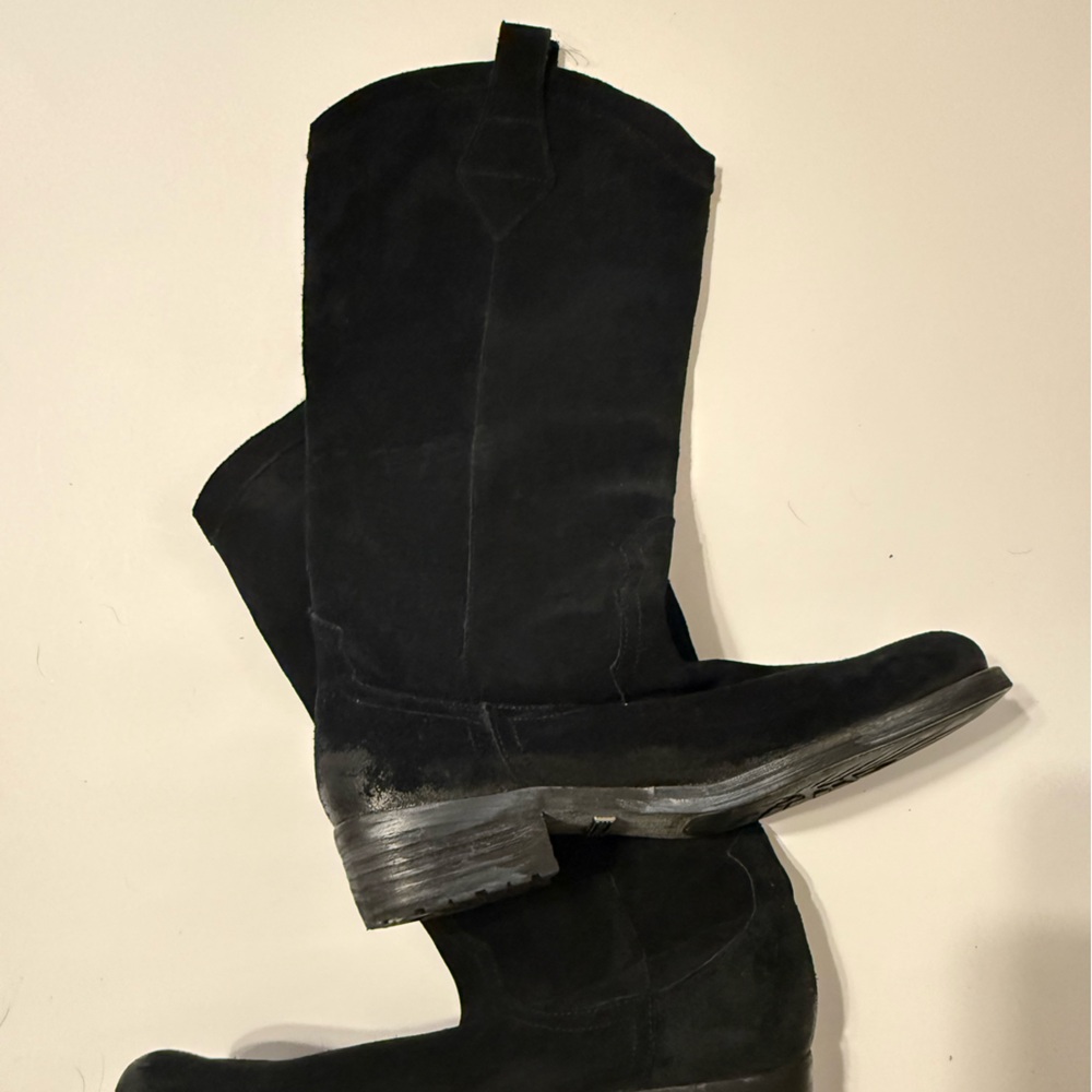 Sam Edelman Black Suede Boots
